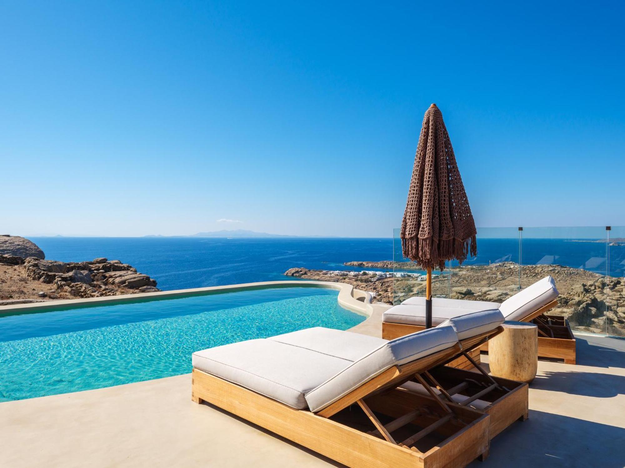 Mykonos Villa Scorpios Mykonos Town Bagian luar foto