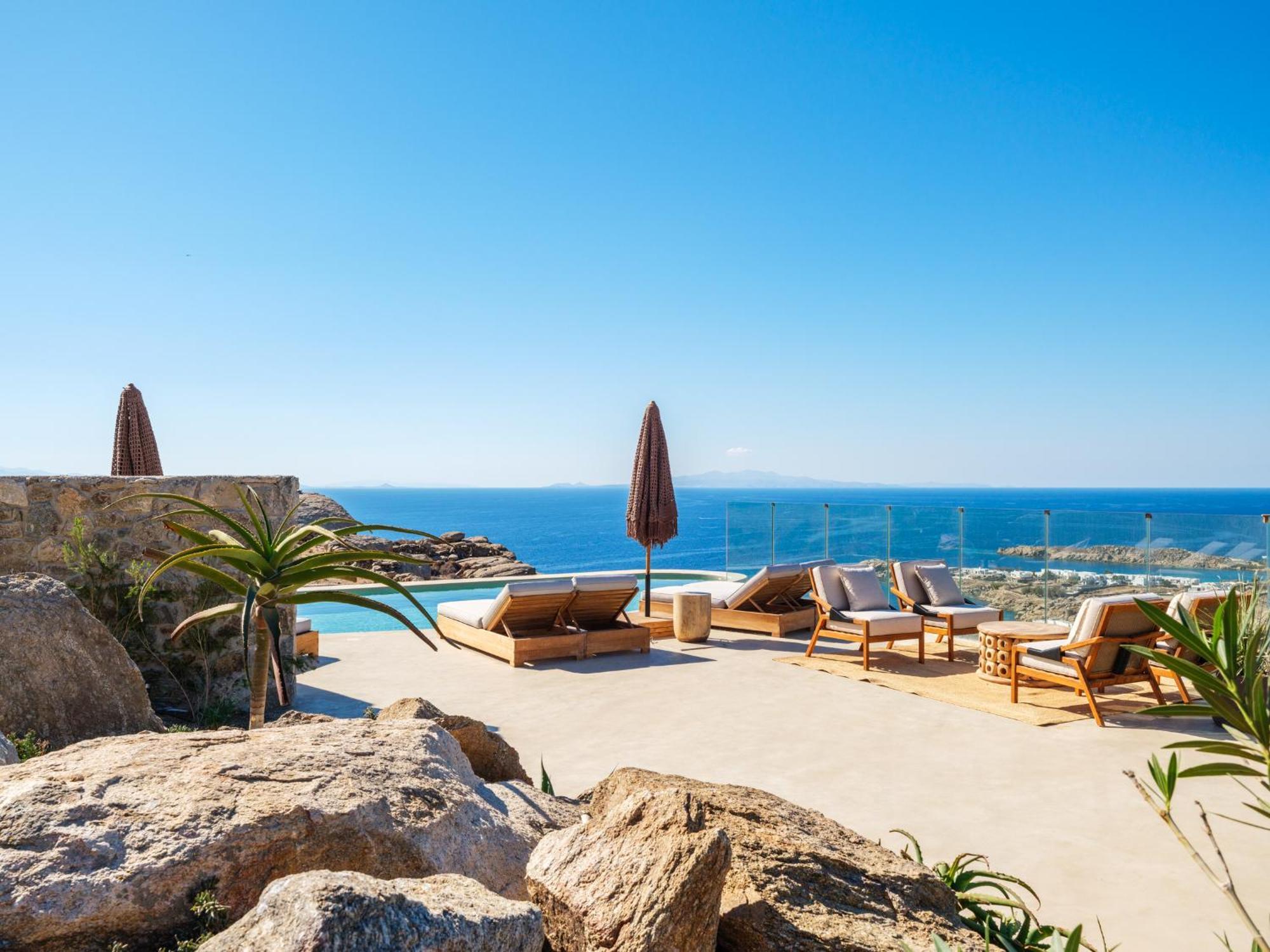 Mykonos Villa Scorpios Mykonos Town Bagian luar foto