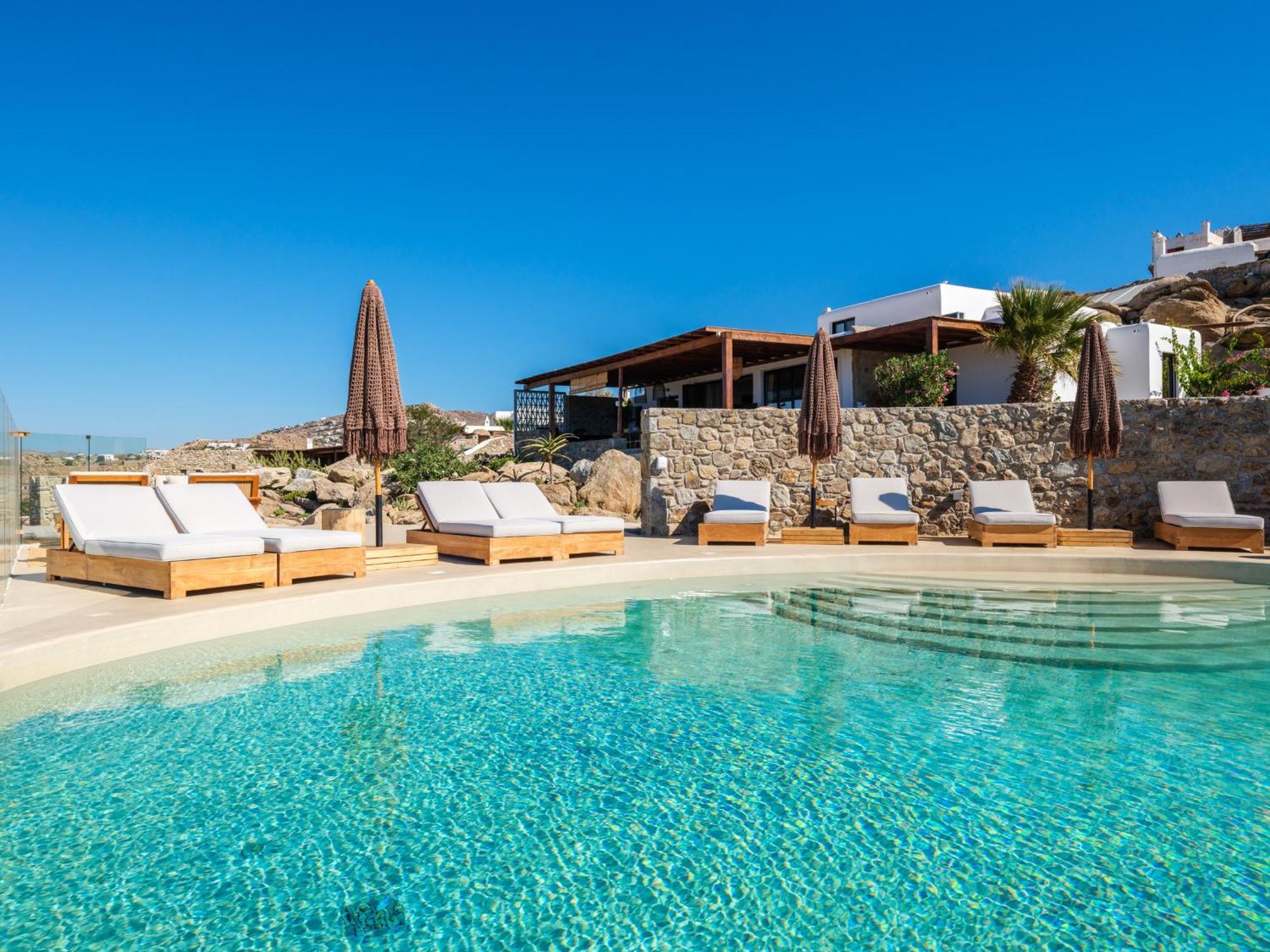 Mykonos Villa Scorpios Mykonos Town Bagian luar foto