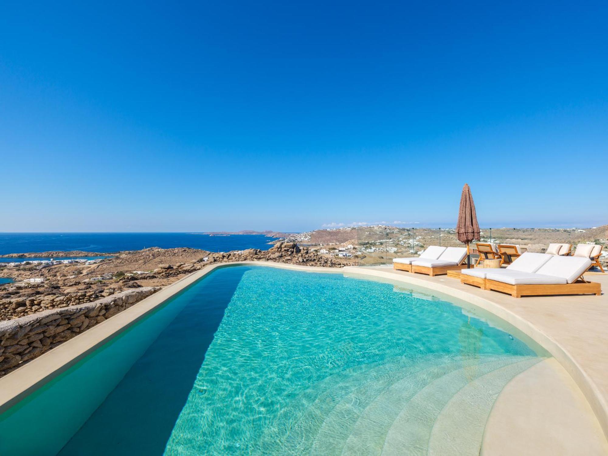 Mykonos Villa Scorpios Mykonos Town Bagian luar foto