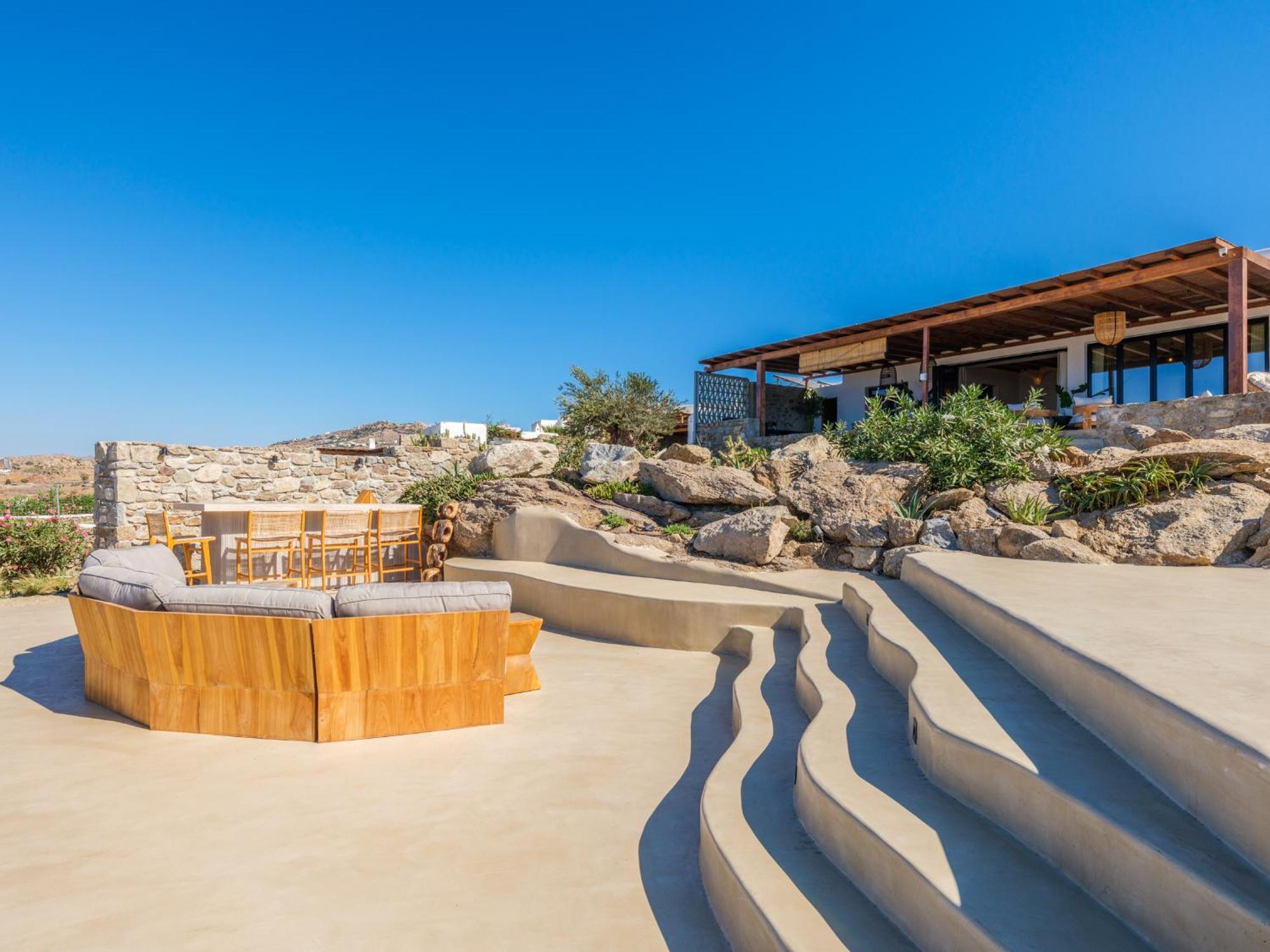 Mykonos Villa Scorpios Mykonos Town Bagian luar foto