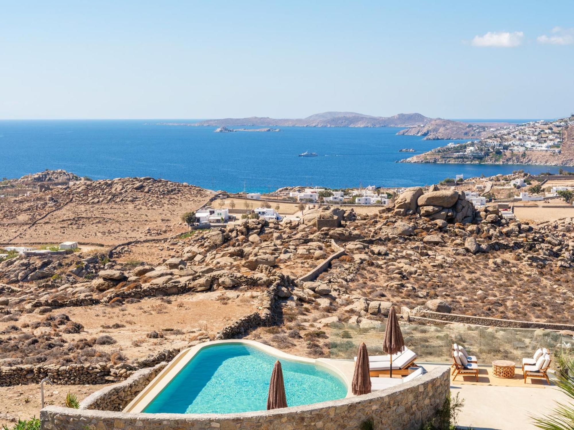 Mykonos Villa Scorpios Mykonos Town Bagian luar foto