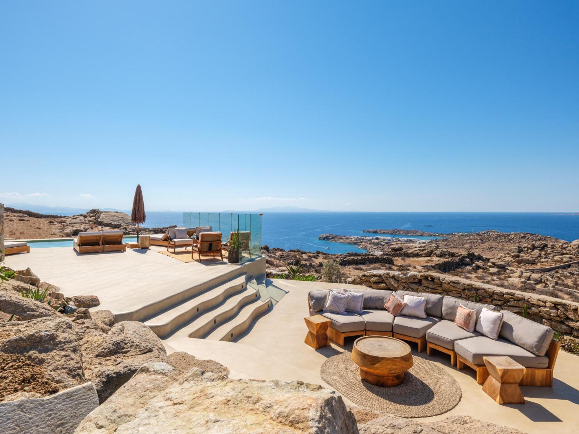 Mykonos Villa Scorpios Mykonos Town Bagian luar foto