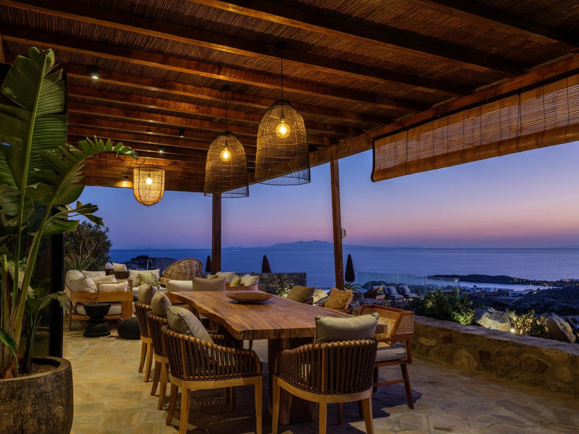 Mykonos Villa Scorpios Mykonos Town Bagian luar foto