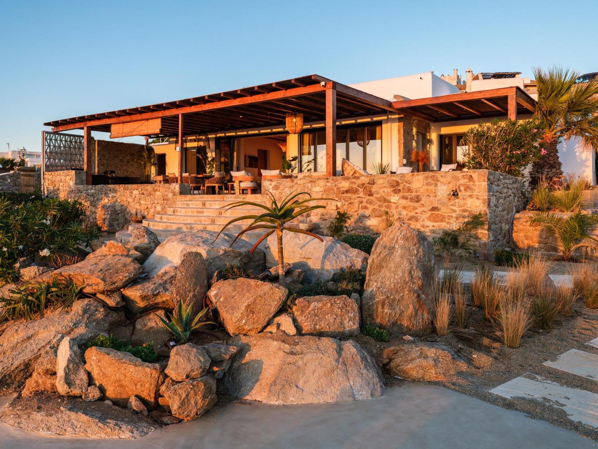 Mykonos Villa Scorpios Mykonos Town Bagian luar foto