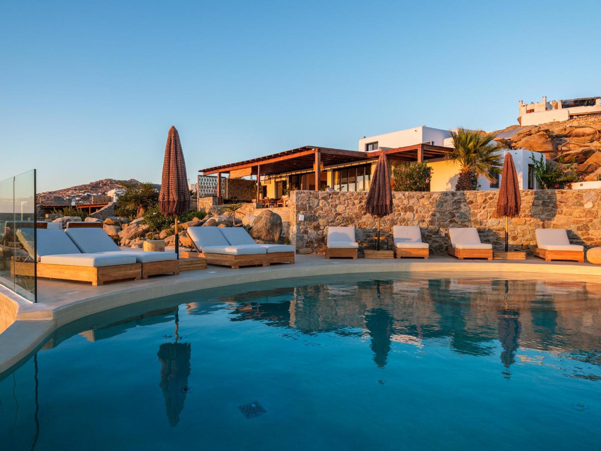 Mykonos Villa Scorpios Mykonos Town Bagian luar foto