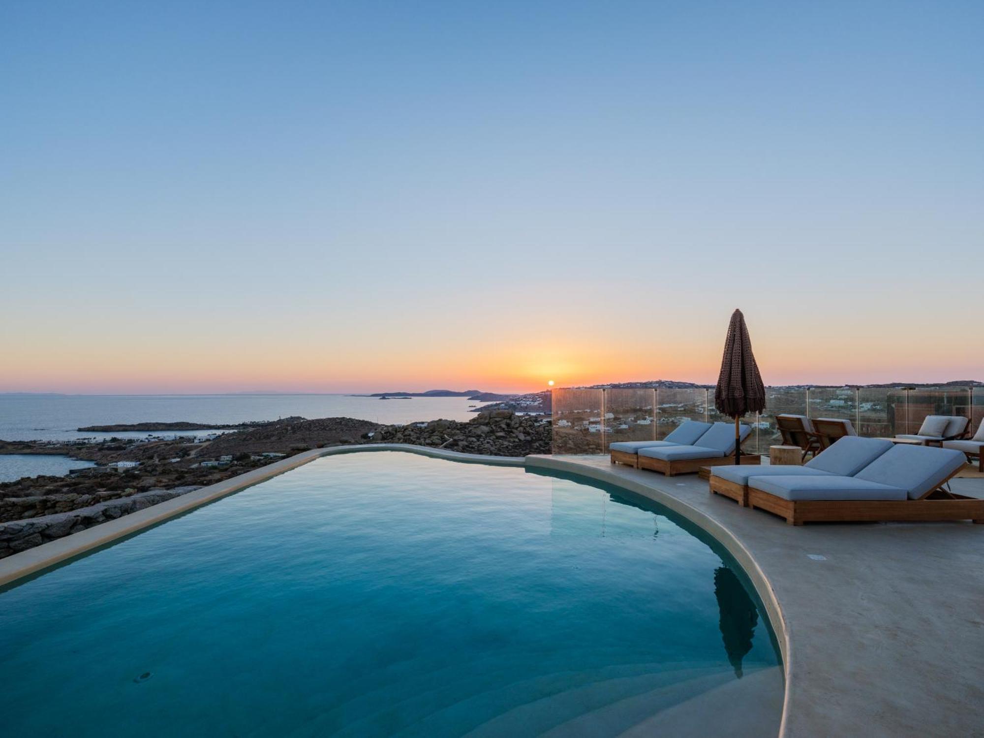 Mykonos Villa Scorpios Mykonos Town Bagian luar foto