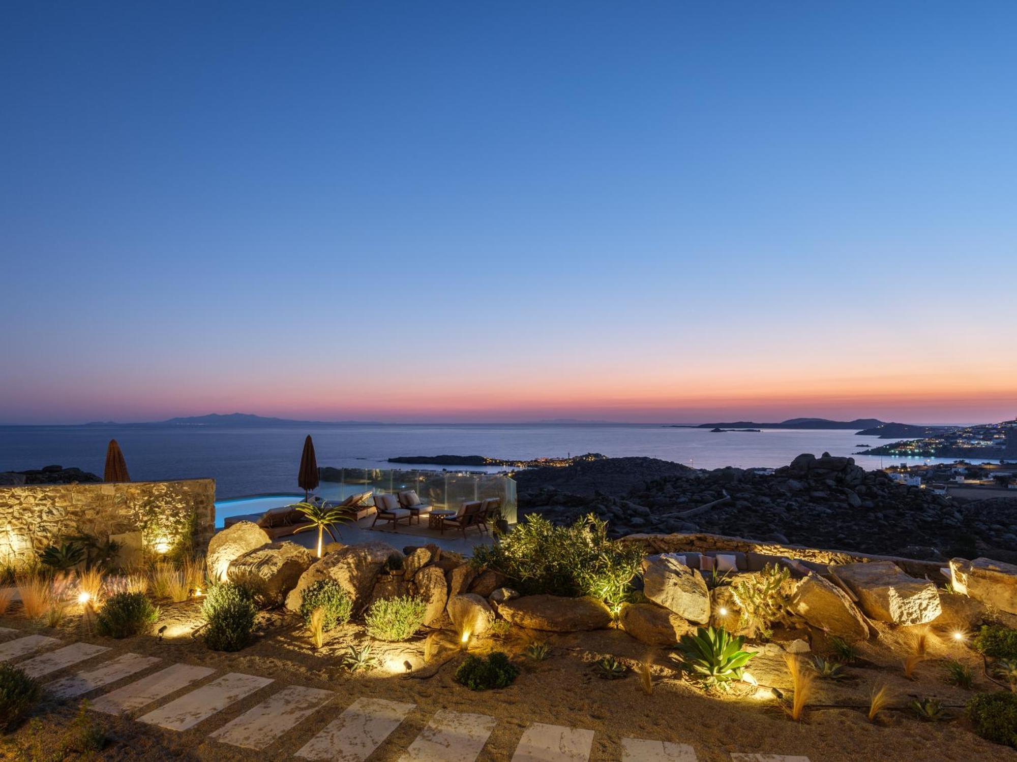 Mykonos Villa Scorpios Mykonos Town Bagian luar foto